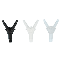 Φ3-Φ2 Y tube connector  JH-Y-3-2 (White/Transparent) (10 pieces/bag) Φ3-Φ2 Y tube connector  JH-Y-3-2 (White/Transparent) (10 pieces/bag)
