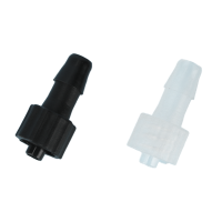 Φ8 Tube Connector  JH-N-W-8 (Transparent) (10 pieces/bag) Φ8 Tube Connector  JH-N-W-8 (Transparent) (10 pieces/bag)