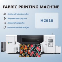 H·EASY H2616 Dual-feed Digital Fabric Printer(with electric drying room) H·EASY H2616 Dual-feed Digital Fabric Printer(with electric drying room)