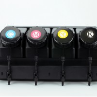 Good quality 4 Color CISS UV with 4 cartridges bulk system Good quality 4 Color CISS UV with 4 cartridges bulk system