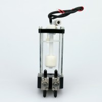 single glass sub tank 90mm with steel +2valves single glass sub tank 90mm with steel +2valves