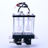 2glass ink tank 90mm with circulated 2valves +Aluminum ball 2glass ink tank 90mm with circulated 2valves +Aluminum ball