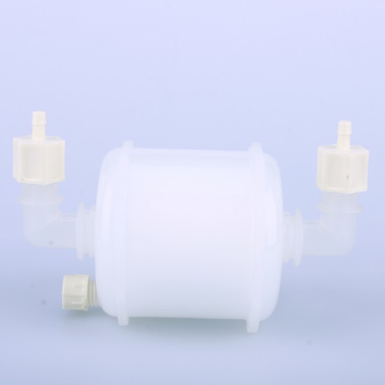 Pall Capsule Filter Copy with Curved Connector