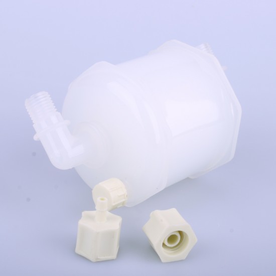 Pall Capsule Filter Copy with Curved Connector