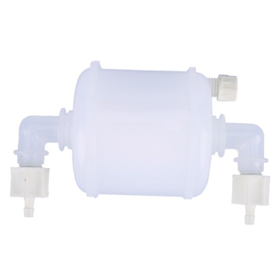 Pall Capsule Filter Copy with Curved Connector