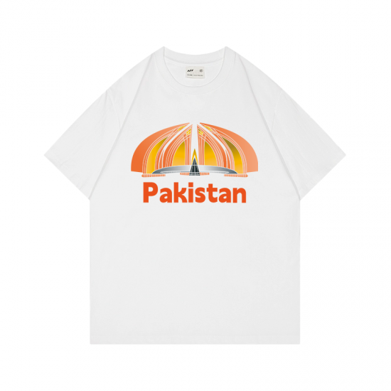 Women's Short-Sleeve T-Shirt with Castle Pattern Women's Short-Sleeve T-Shirt with Castle Pattern