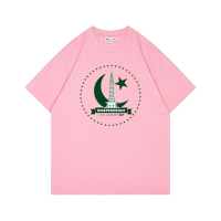 Men's Short-Sleeve T-Shirt with National Flag Pattern