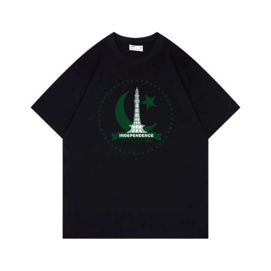 Women's Short-Sleeve T-Shirt with National Flag Pattern