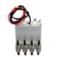 100ml aluminium sub tank with step and sensor 4 metal valves metal sub tank 100ml aluminium sub tank with step and sensor 4 metal valves metal sub tank